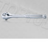 TOPTUL 1/4″ 36 Tooth Chrome Reversible Ratchet Handle with Quick Release