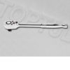 TOPTUL 1/4″ 72 Tooth Chrome Reversible Ratchet Handle